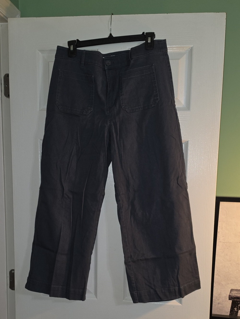 LOFT Straight Leg Jeans in Dark Navy